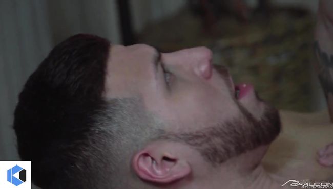Attractive jock rewarded with cum after fantastic anal sex