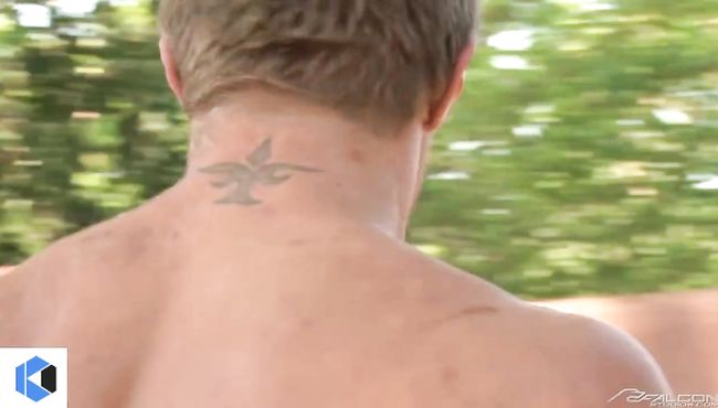 Twink in cowboy boots thanks the driver for a ride by sex