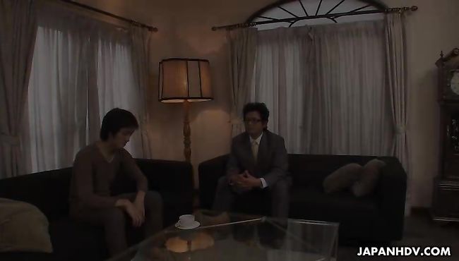 Aoi Miyama gets rammed by two nasty neighbors